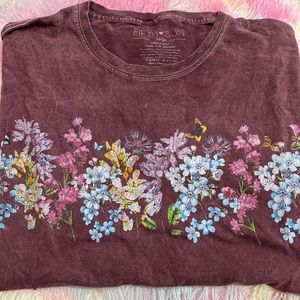 Burgundy cotton crop